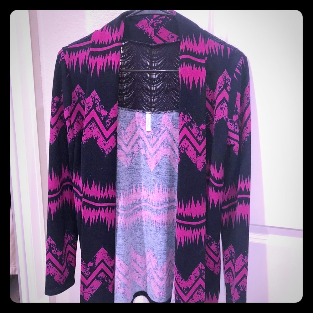 Boho cardigan sweater